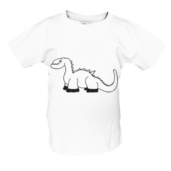 Dinosaurus - omalovánka