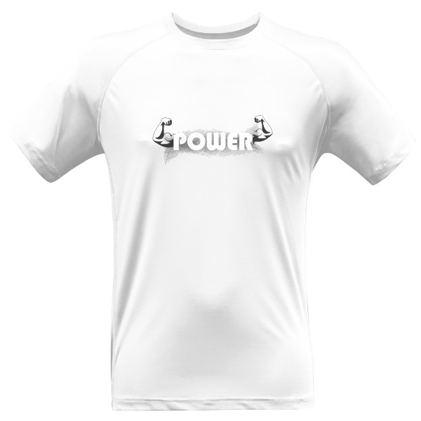 Pánské funkční tričko Premium s potiskem Power